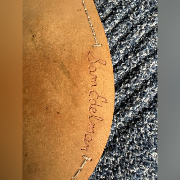 Sam Edelman Black and Leopard Print Sandals - Picture 3 of 6